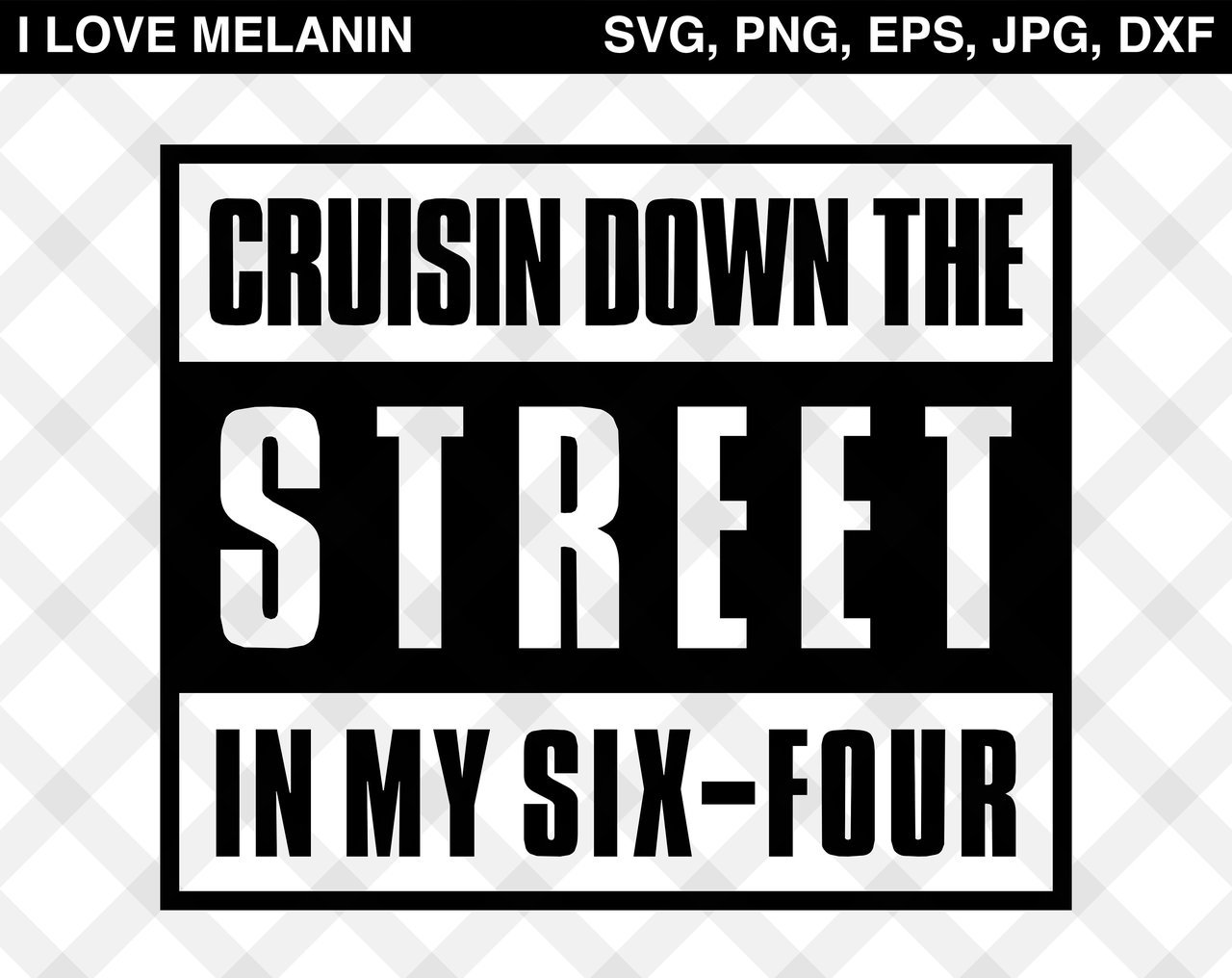 1280x1016 Cruisin Down The Street In My Six Four Vector