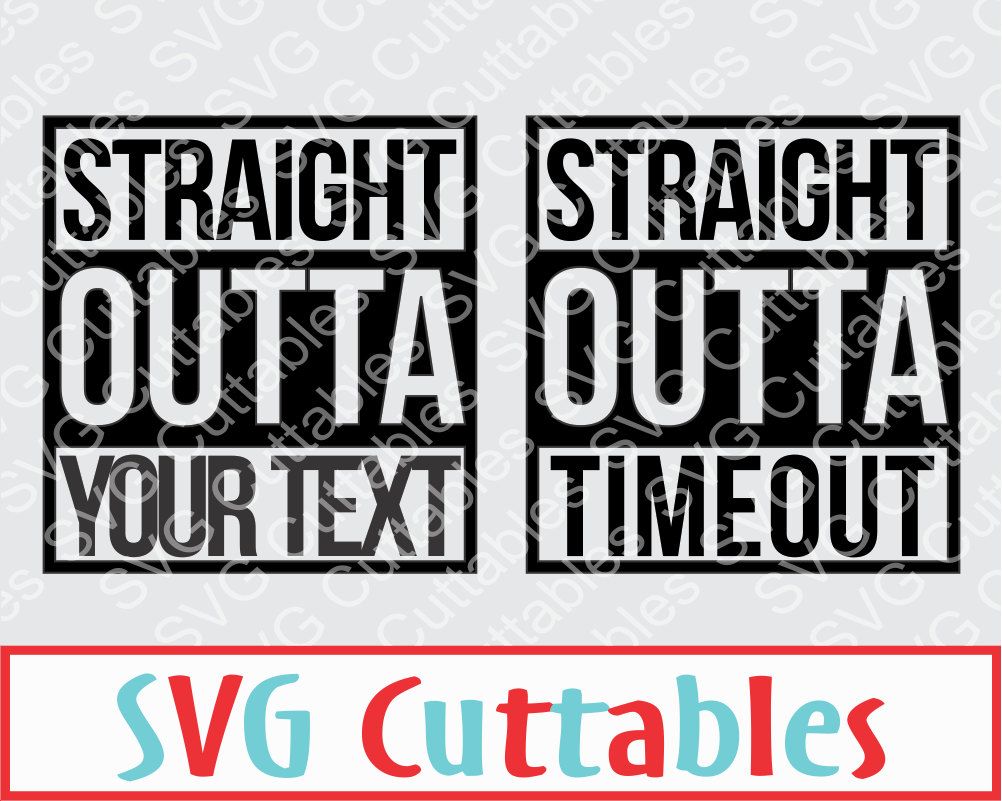 Straight Outta Template Vector at Vectorified.com | Collection of ...