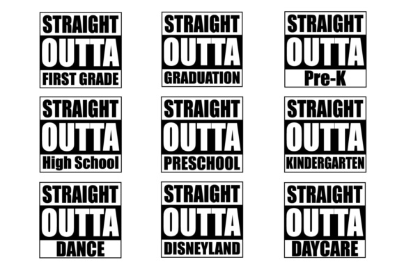 580x387 Straight Outta Bundle Graphic