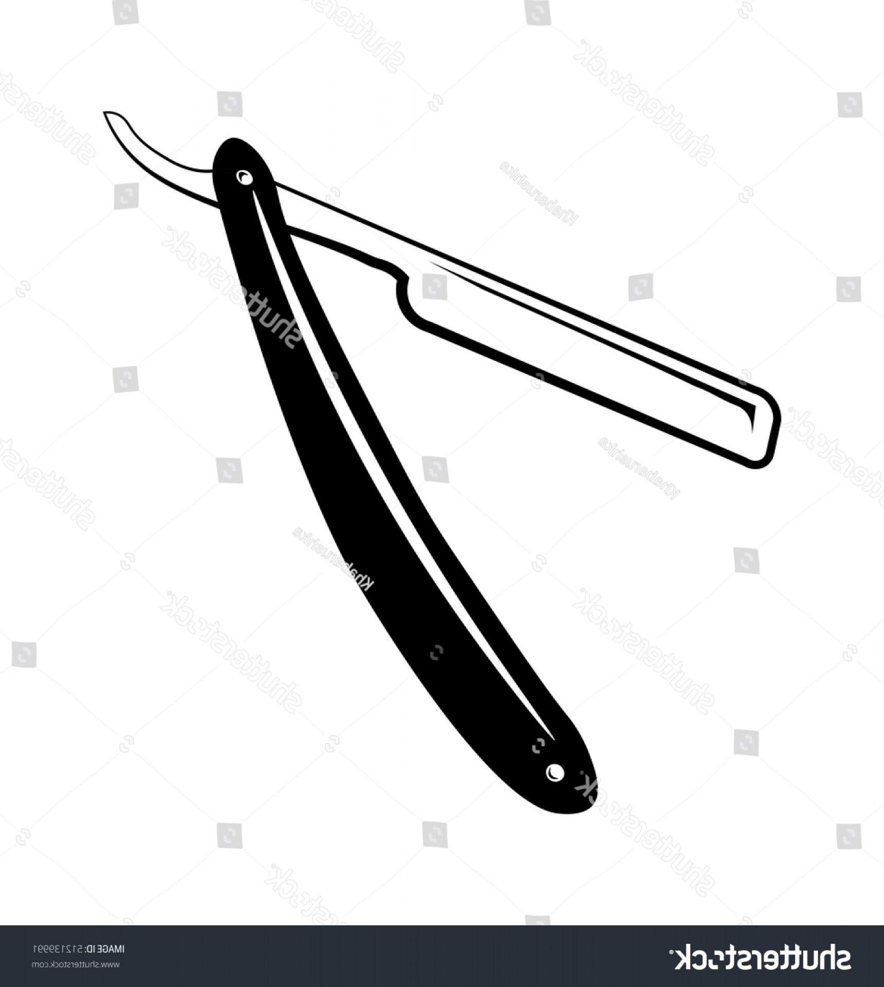 1719x1920 Straight Razor Vector Isolated On White Soidergi