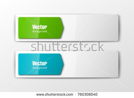 450x331 Abstract Banner Set The Rectangle Form As Two Advertising Banner