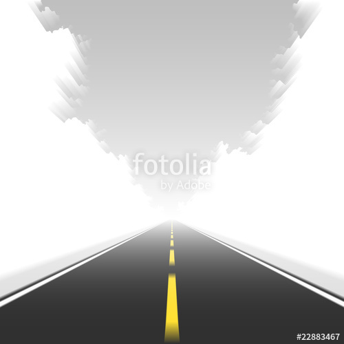 500x500 Straight Road In Motion Vector Stock Image And Royalty Free