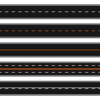 350x350 You Searched For Top View Roadway Empty Horizontal Highway Vector