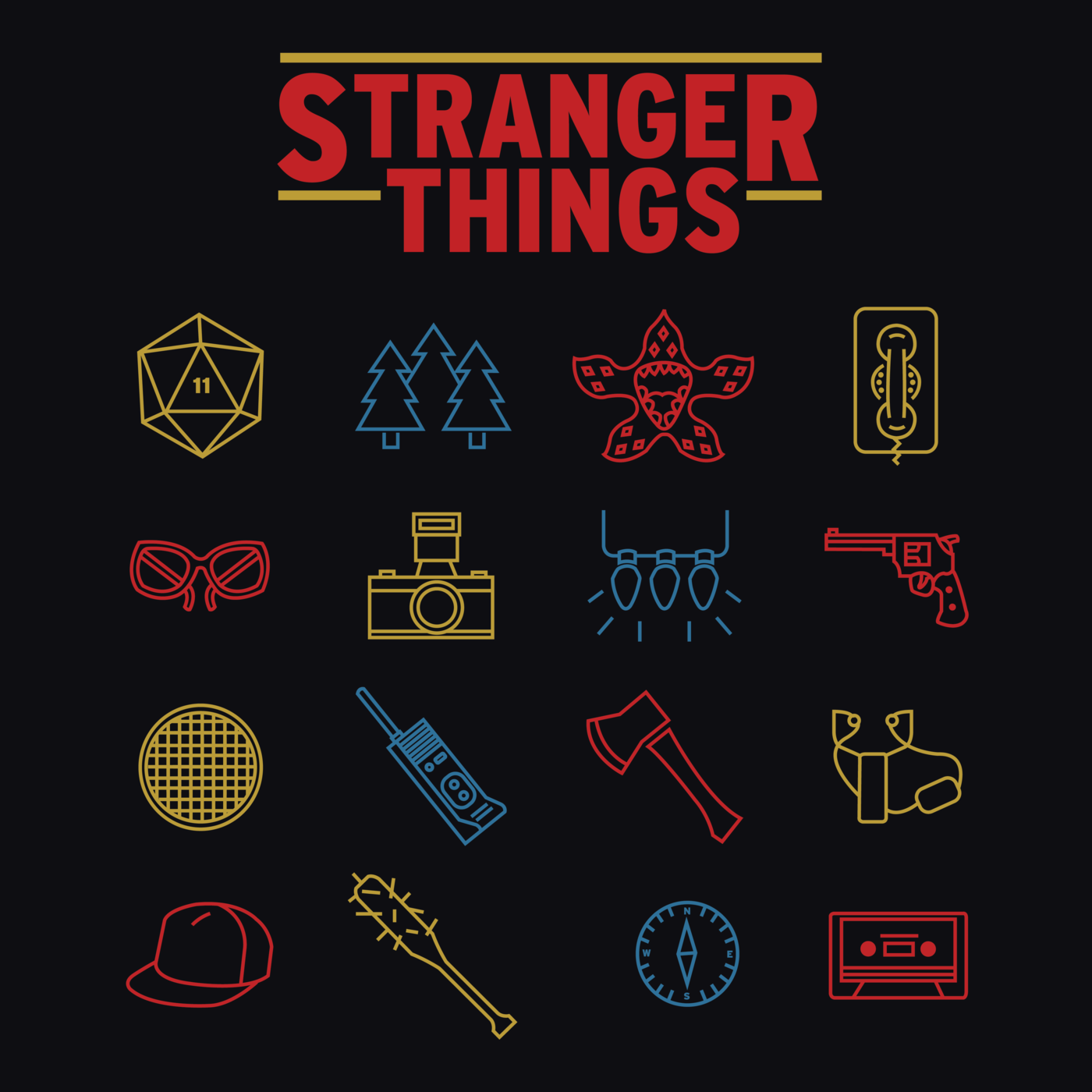 Stranger Things Vector at Vectorified.com | Collection of Stranger ...