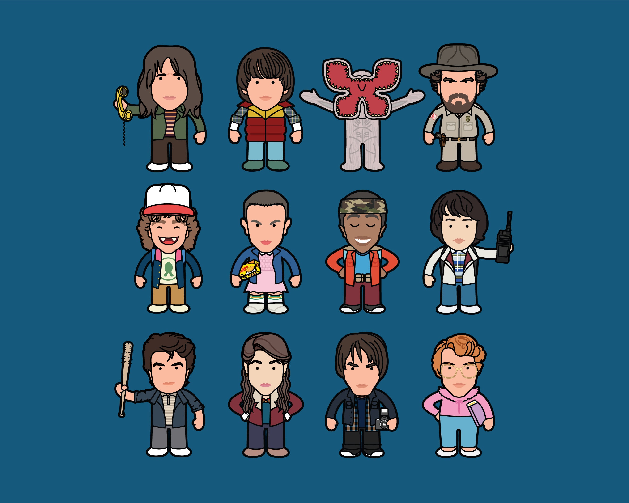 2664x2131 Upside Down Art Print Big Purple Glasses