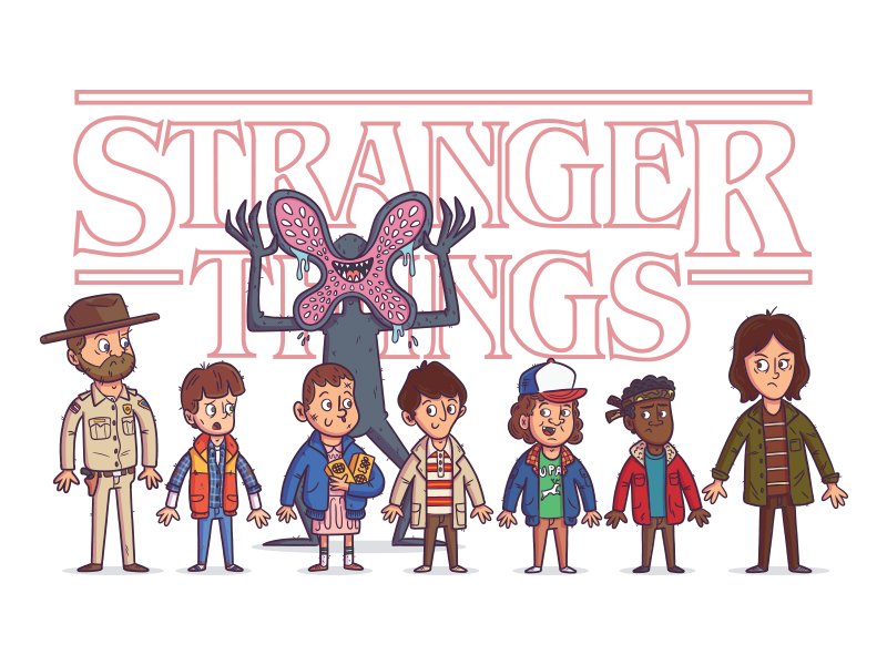 Stranger Things Vector at Vectorified.com | Collection of Stranger ...