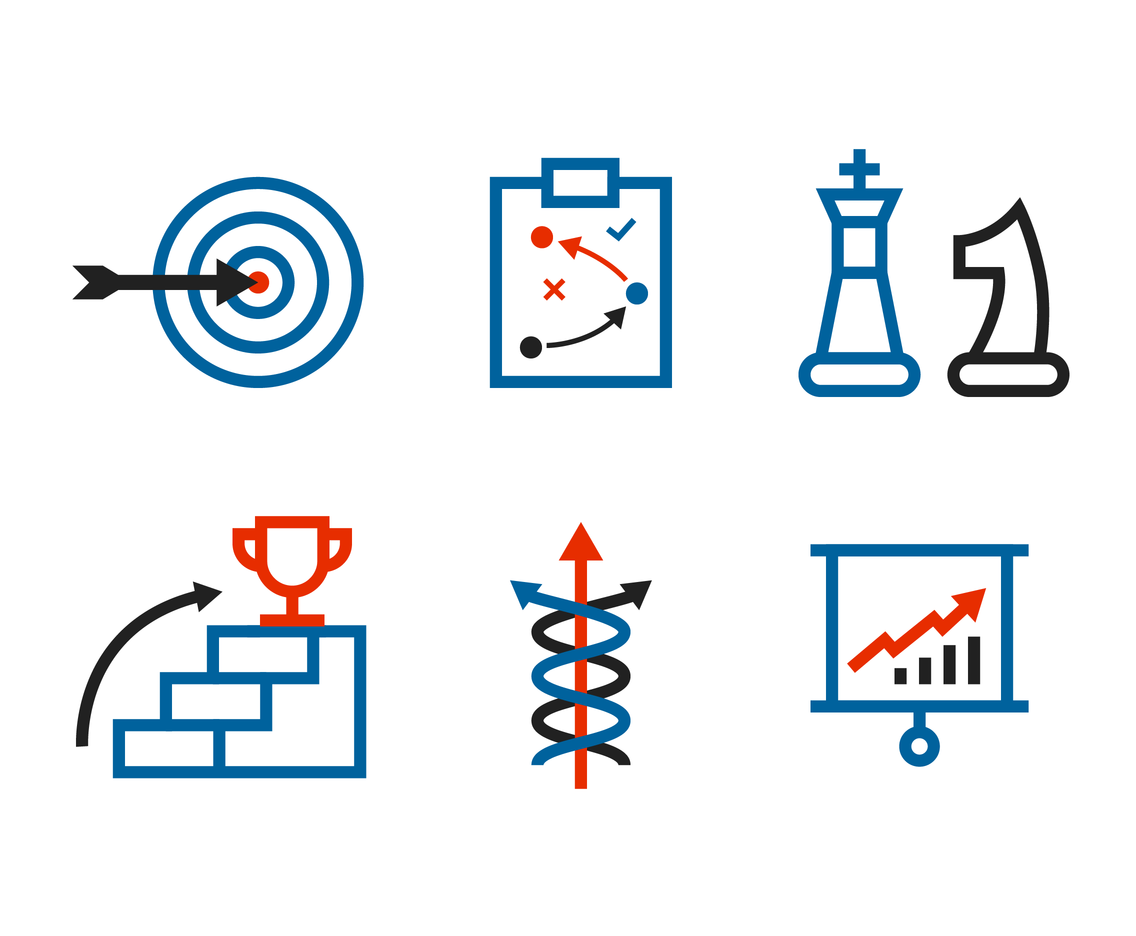 1136x936 Strategy Icon Vector Vector Art Graphics