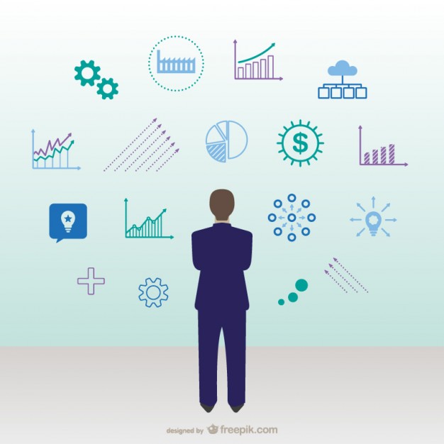 626x626 Businessman Planning His Strategy Vector Free Download