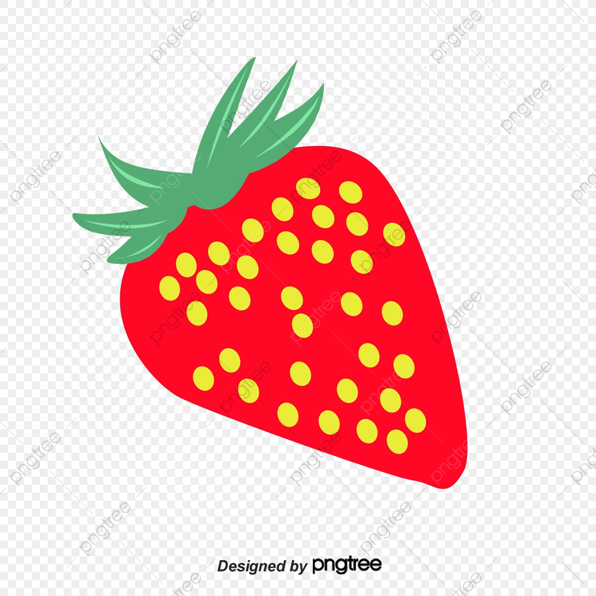 Strawberry Cartoon Vector at Vectorified.com | Collection of Strawberry ...