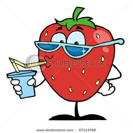 450x452 Mr Strawberry Fence Painting Ideas Cartoon, Strawberry Drinks