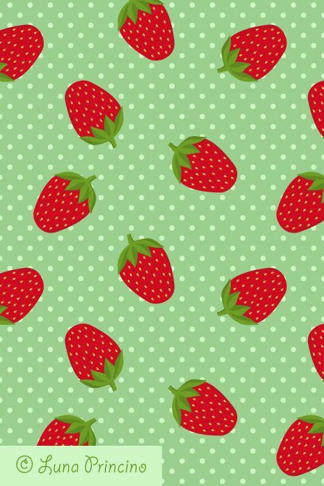 467x700 Strawberry Pattern
