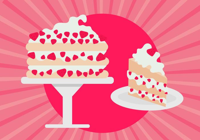Strawberry Shortcake Free Vector 700x490 Strawberry Shortcake Free Vector