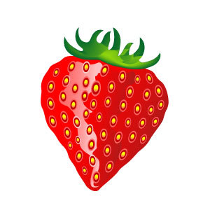 300x300 Strawberry Fruit Vector Free Vectors Ui Download