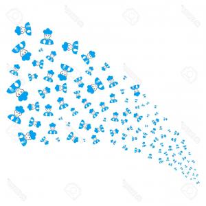 300x300 Photostock Vector Cook Man Source Stream Vector Illustration Style