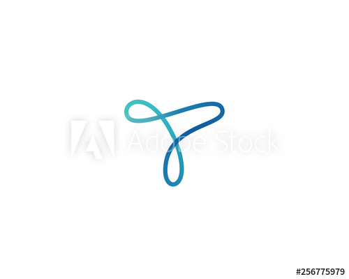 500x400 Abstract Colour Line Stream Vector Logo Motion Flow Universal