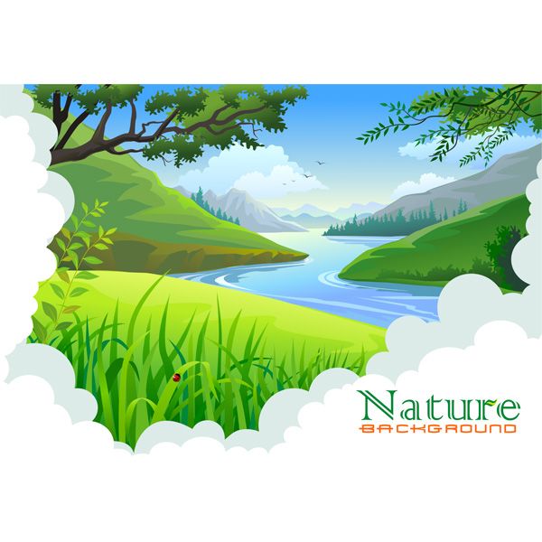 600x600 Xoo Plate Peaceful Wilderness Valley Background