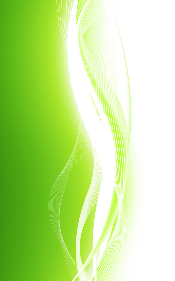 600x960 Abstract Green Waves Data Stream Vector Background Free Download