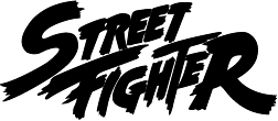 252x110 Street Fighter Logo Silhouette Silhouette Of Street Fighter Logo