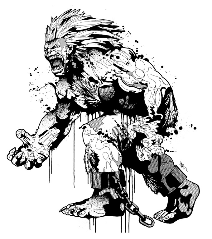 680x769 Street Fighter On Behance