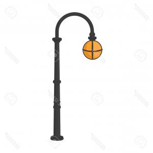 300x300 Set Of Street Lamps Vector Soidergi