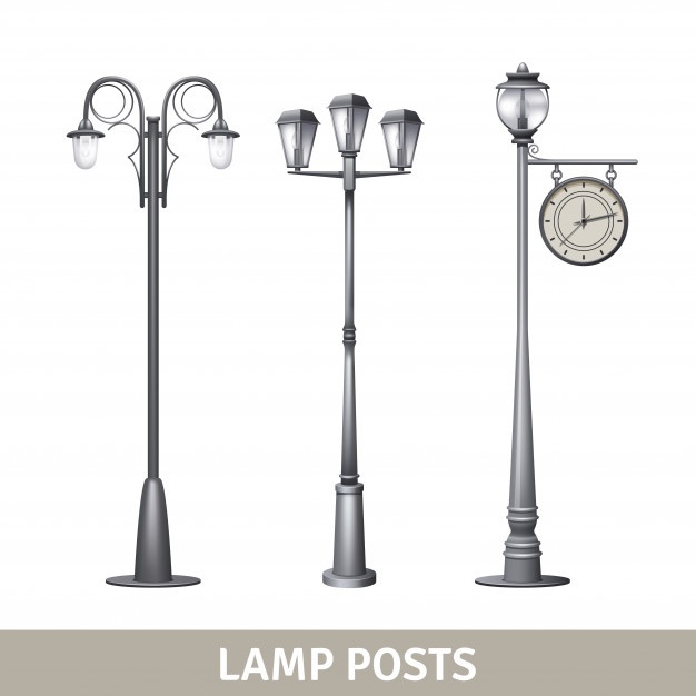 626x626 Street Lamp Vectors, Photos And Free Download