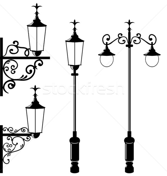 569x600 Download Free Street Lamp Vector Clipart Street Light Light
