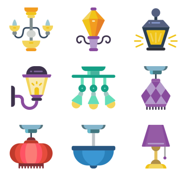 600x564 Street Light Icons