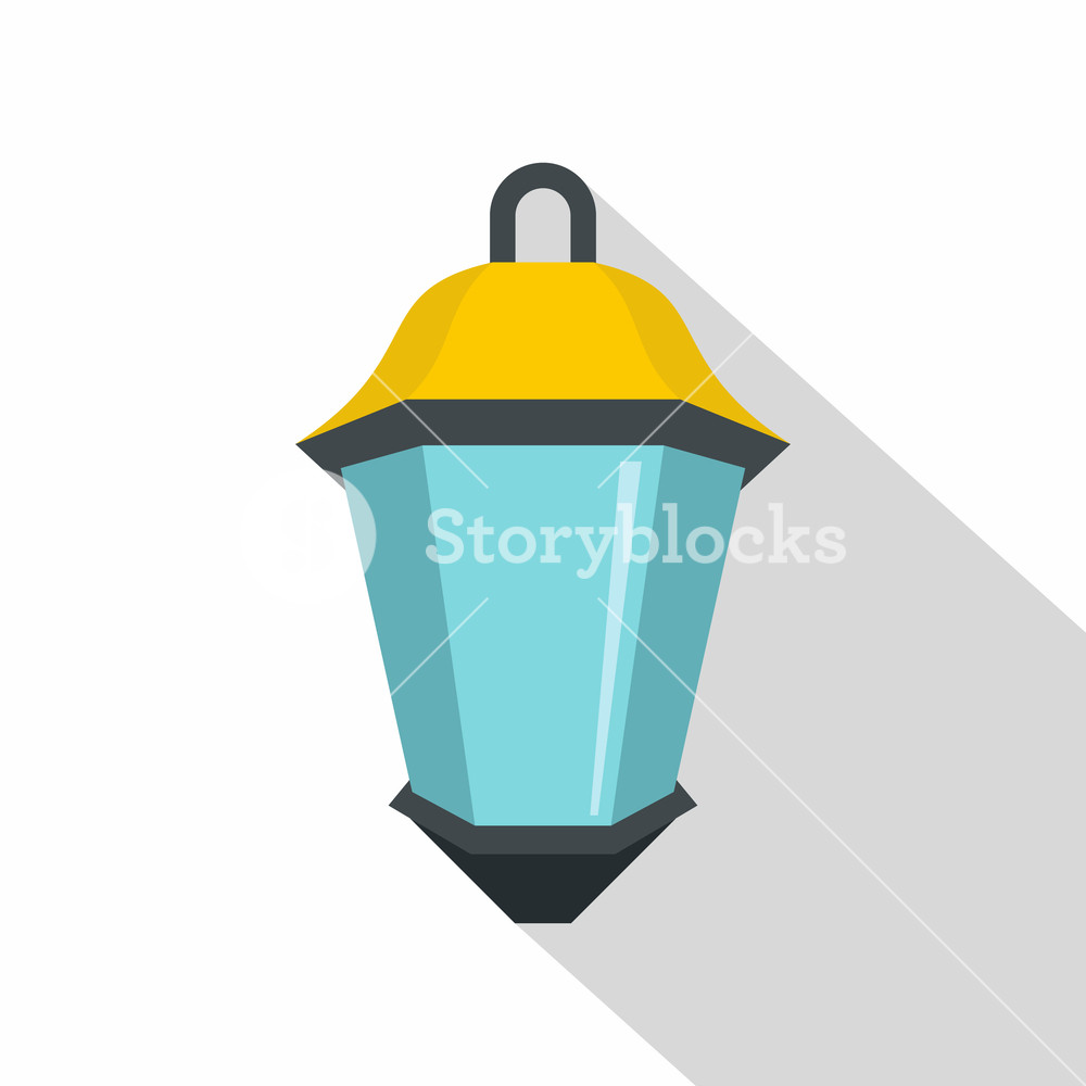 1000x1000 Street Light Icon Flat Illustration Of Street Light Vector Icon