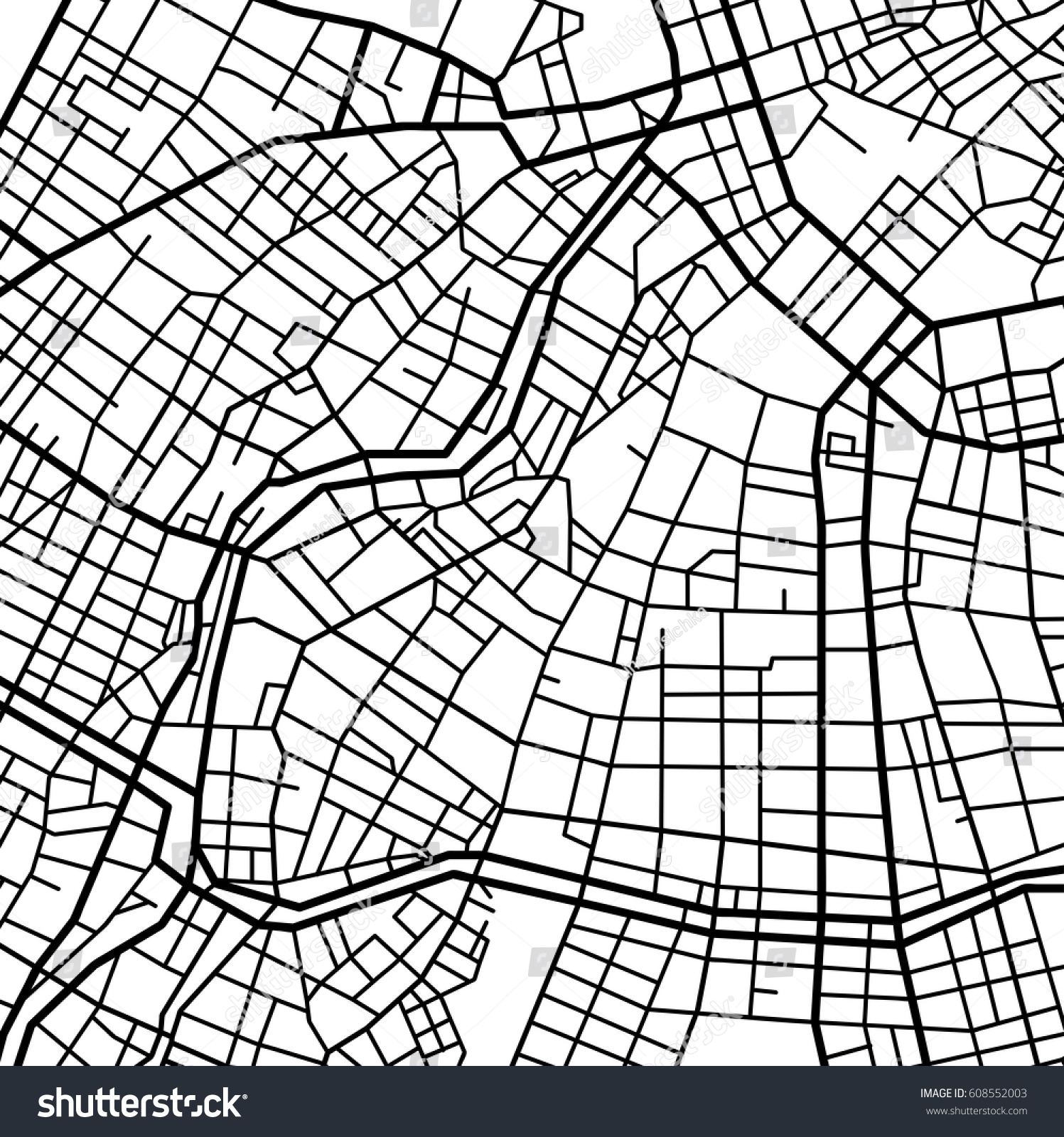 Street Map Vector at Vectorified.com | Collection of Street Map Vector ...