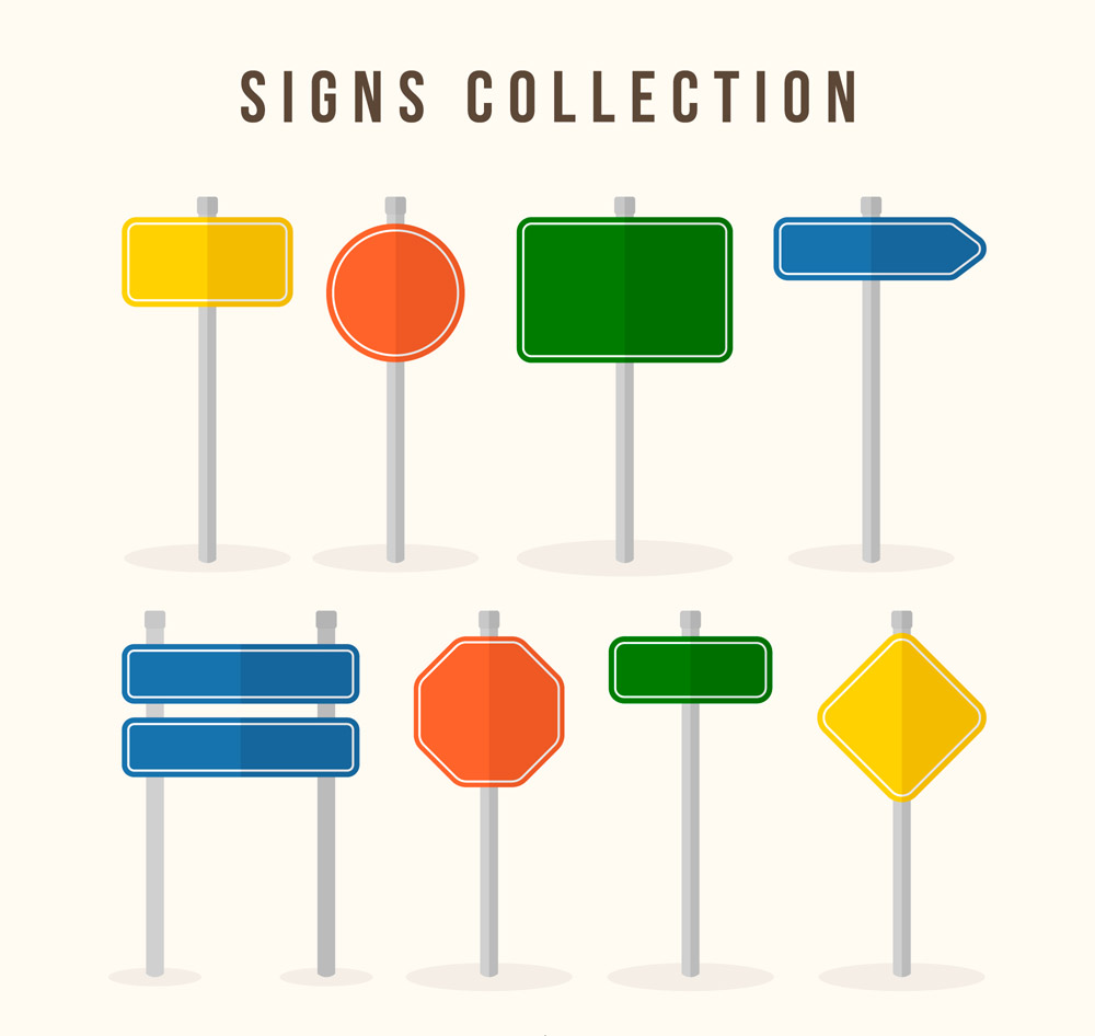 Street Sign Vector at Collection of Street Sign