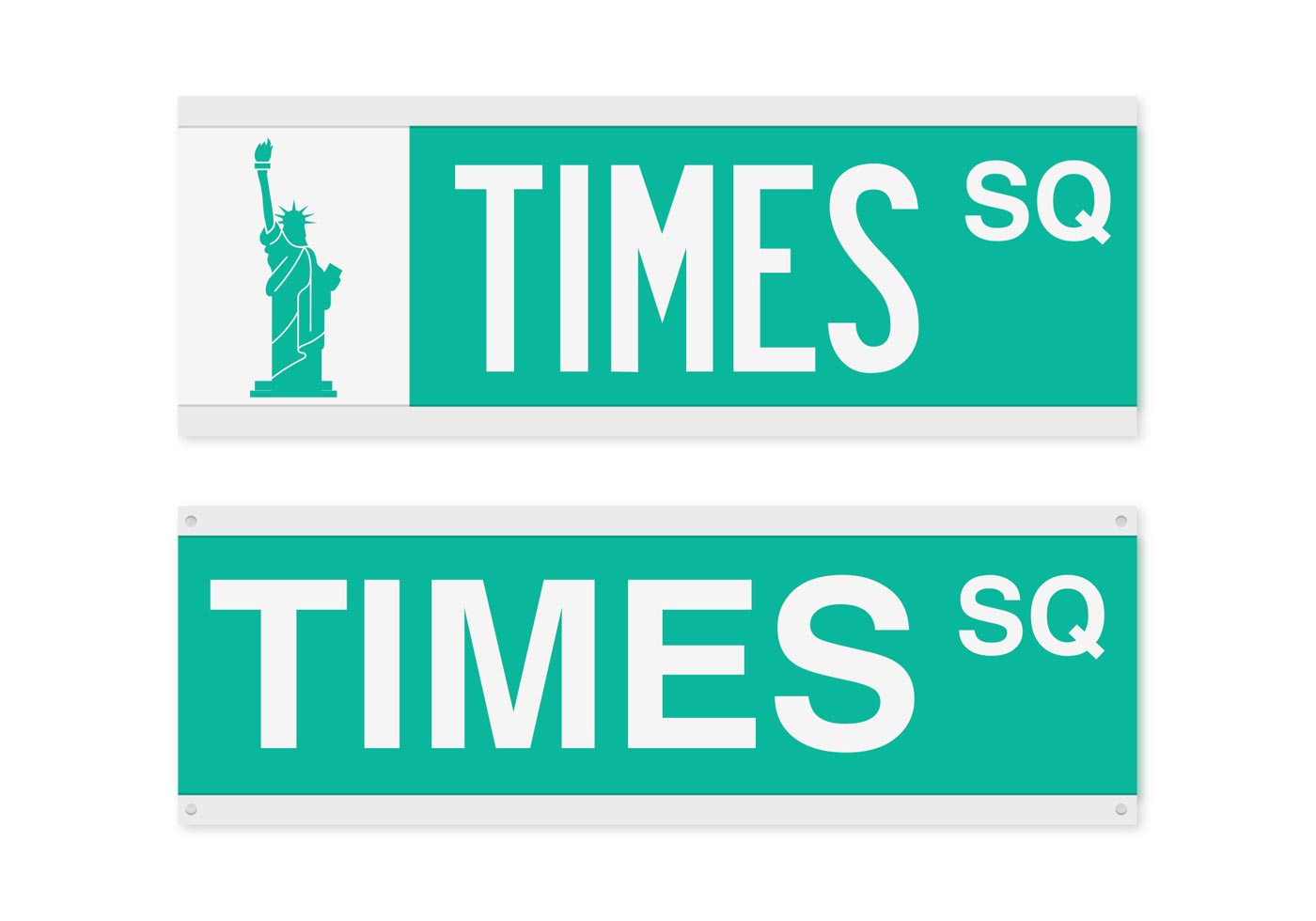 1400x980 Street Sign Free Vector Art