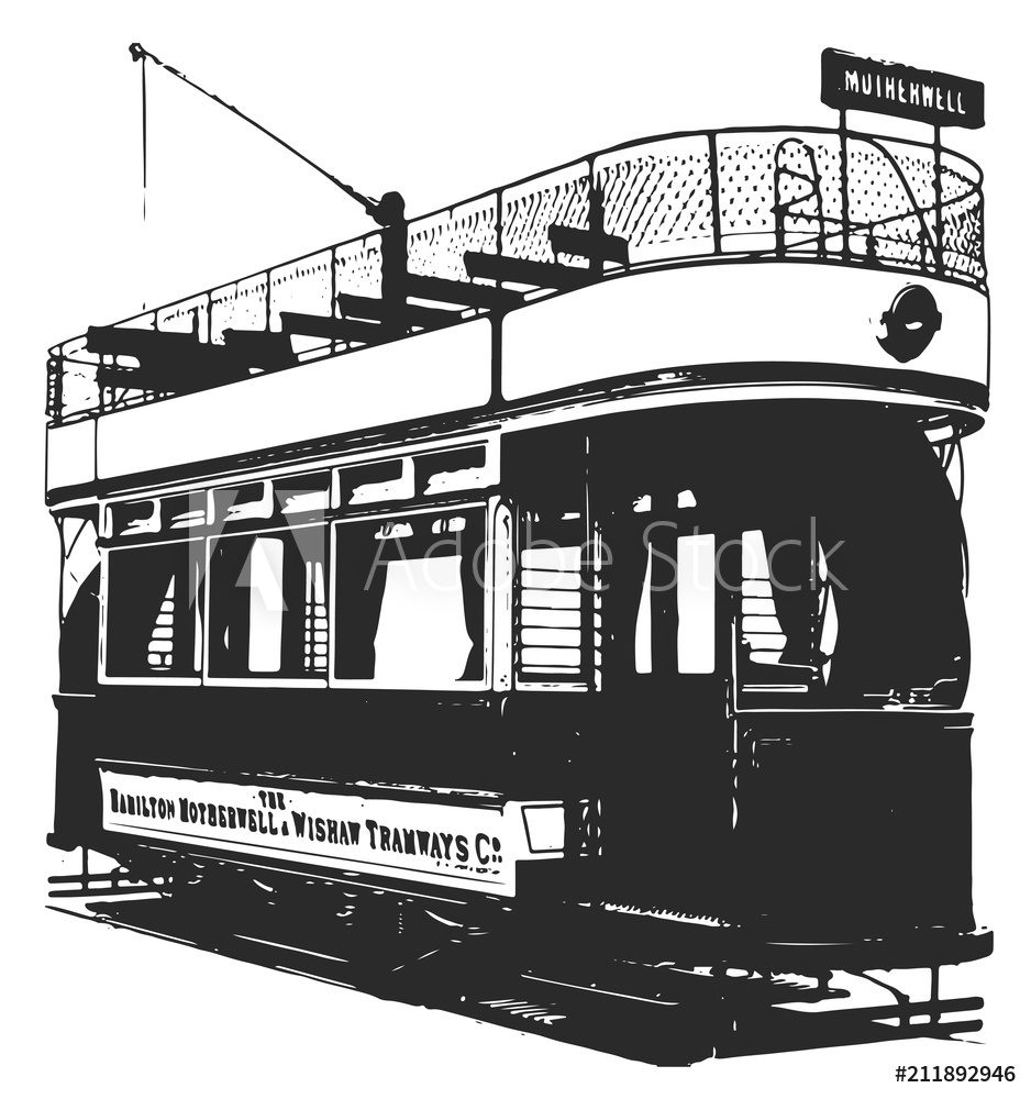 938x1000 Fotografie, Obraz Tram Streetcar