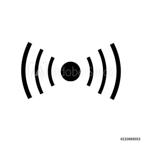 500x500 Signal Strength Sign Icon Vector Icon Simple Element Illustration