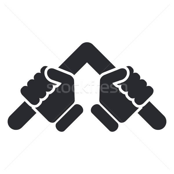 600x600 Strength Bar Icon Vector Illustration Myvector