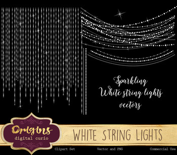350x306 Sparkling White String Lights Vectors, Png Overlay Clipart Clip Art Fairy