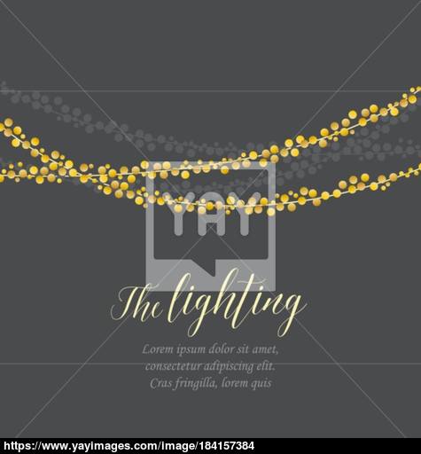 475x512 Vector String Lights Vector