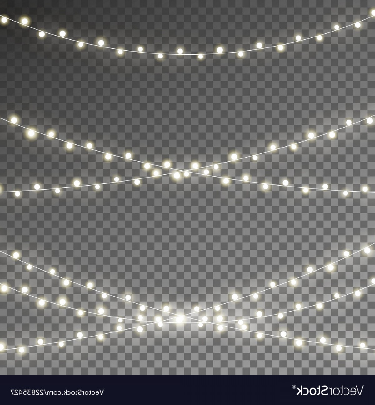 1200x1296 White String Lights Vector Savoyuptown