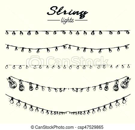 450x431 String Light Clipart Hemeyhairs Site