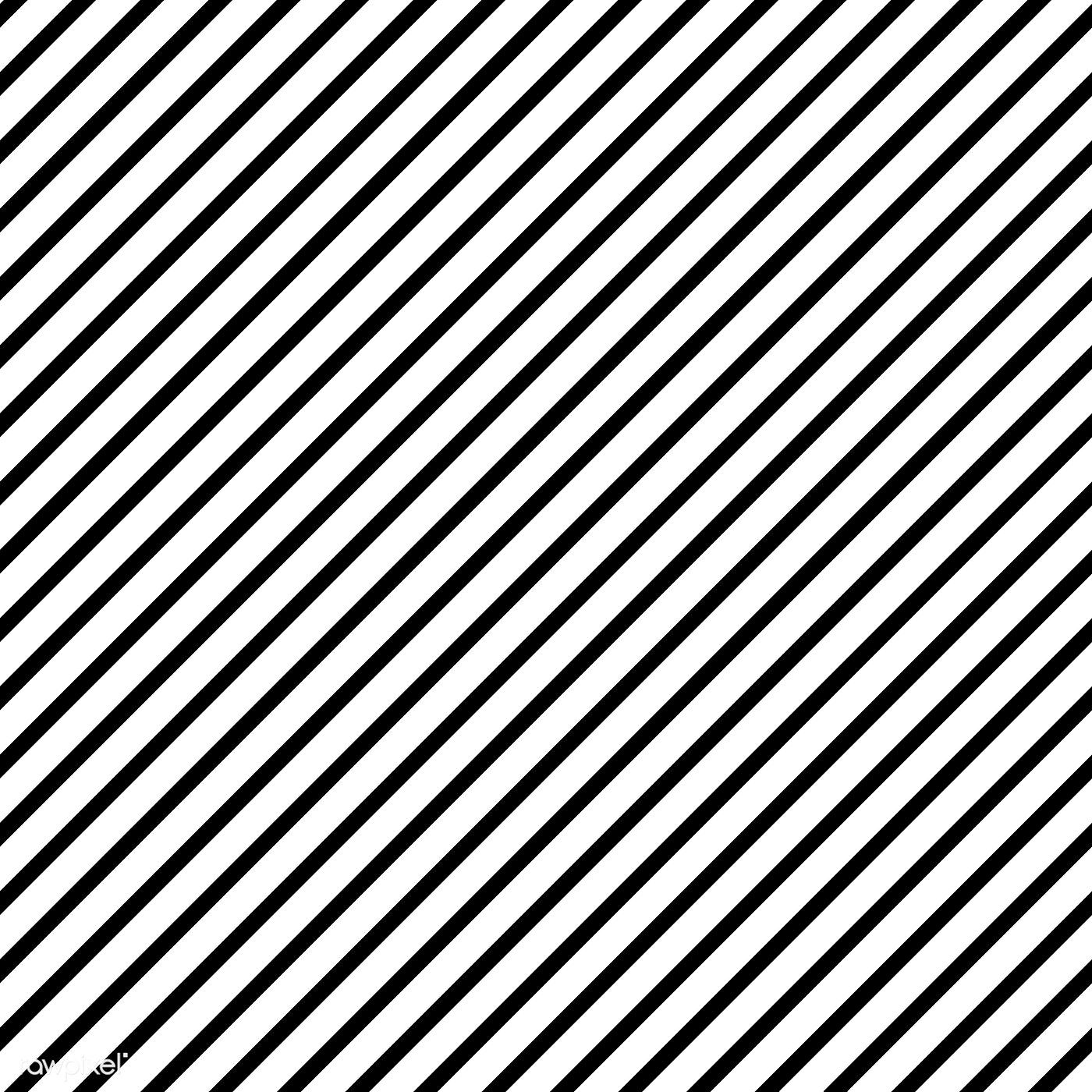 1400x1400 Black And White Seamless Striped Pattern Vector Free Image