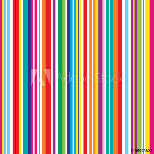 500x500 Colorful Stripes Seamless Bright Pattern Stylish Striped Vector