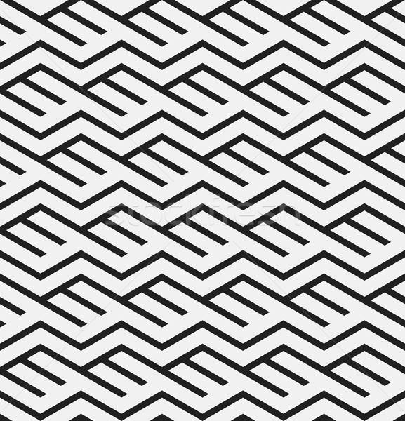 577x600 Vector Illustration Of Seamless Geometric Pattern Striped Vector