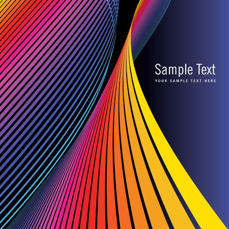 450x450 Vector Rainbow Spectrum Wave Background Illustration