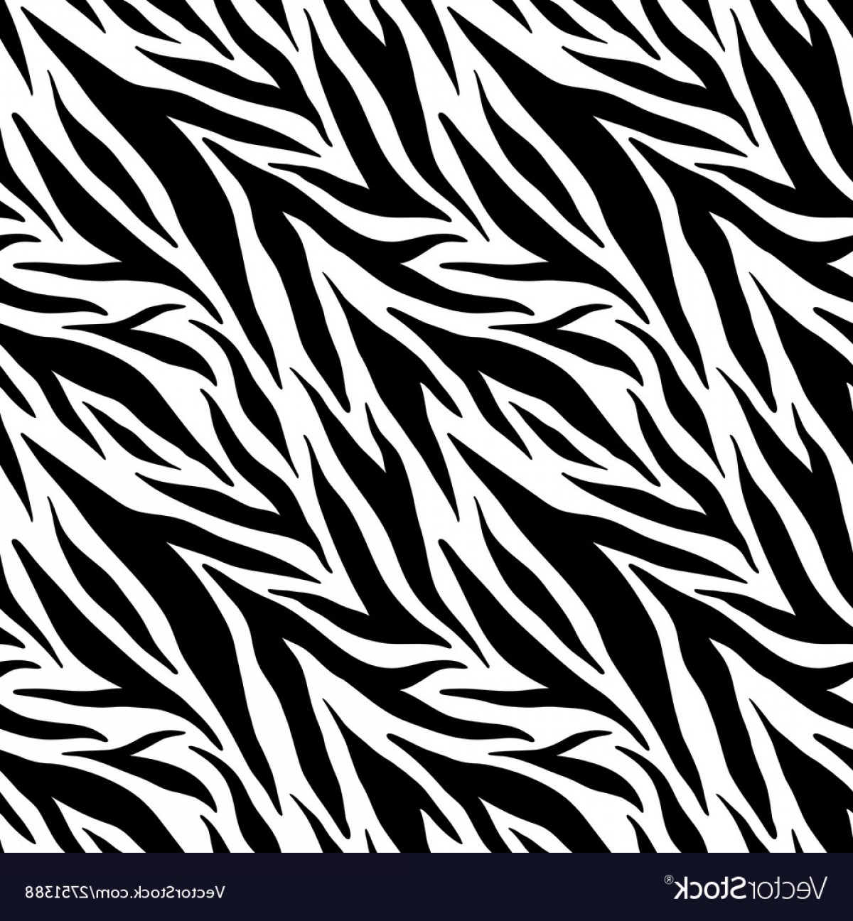 1200x1296 Seamless Texture Of Zebra Stripes Vector Soidergi