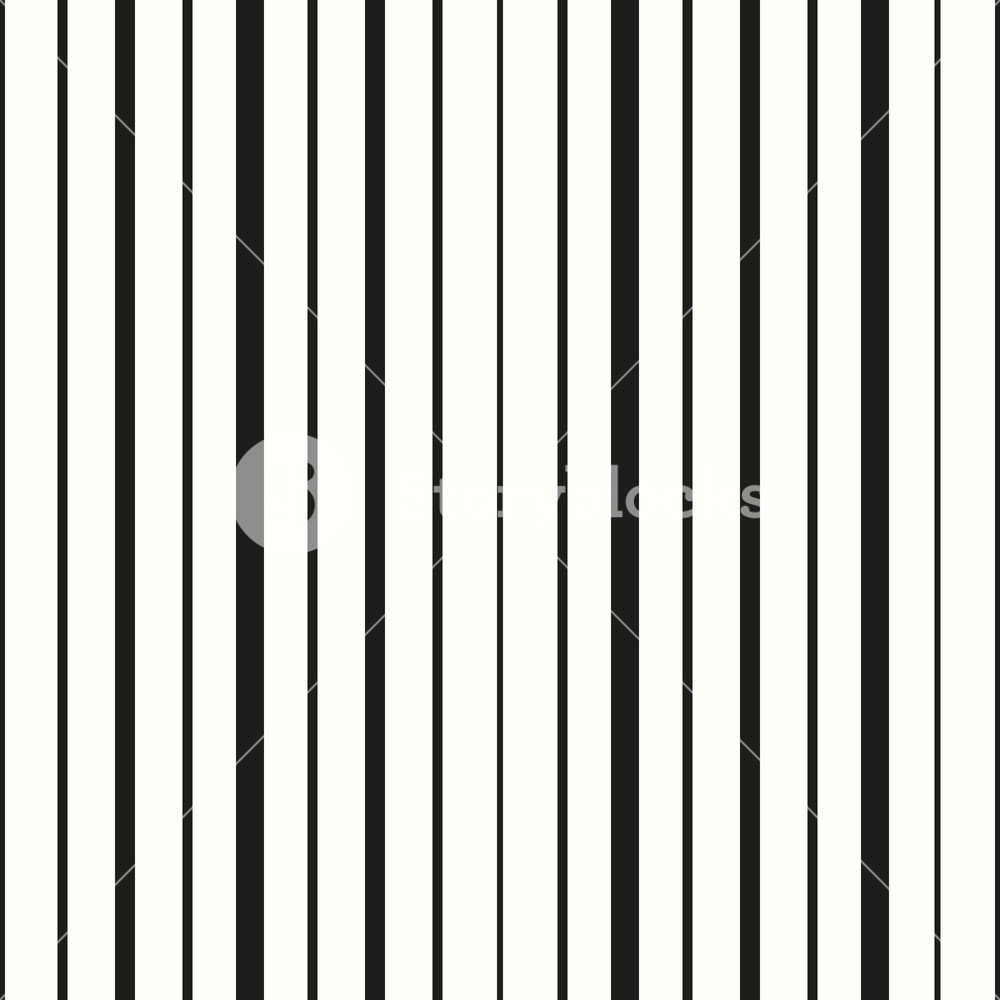 1000x1000 Stripe Seamless Pattern With Black And White Colors Vertical