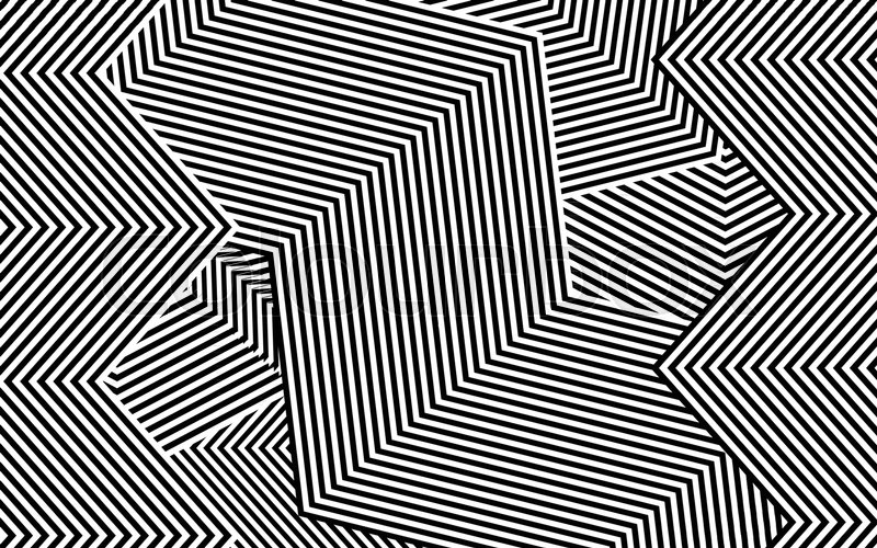 800x500 Zebra Lines Design With Black And Stock Vector Colourbox