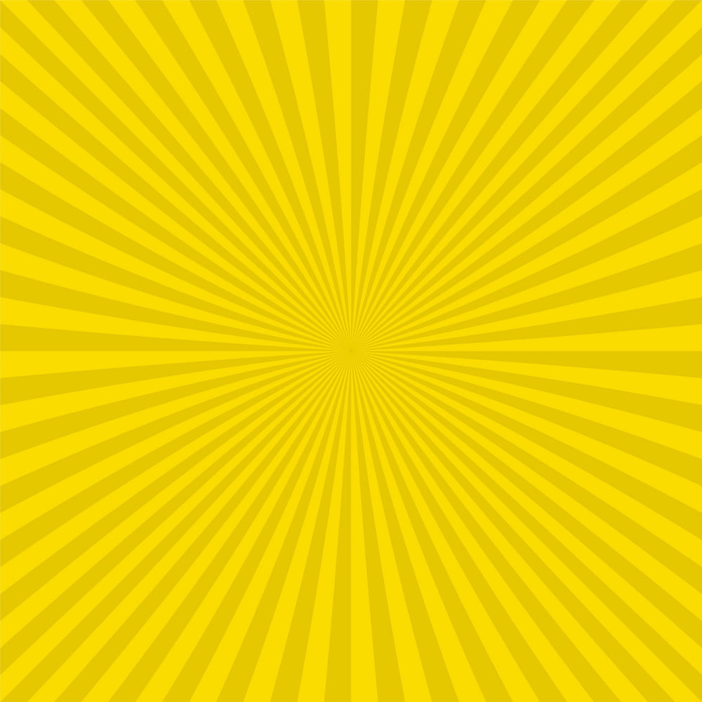 1000x1000 Abstract Sunburst Background From Radial Stripes Vector