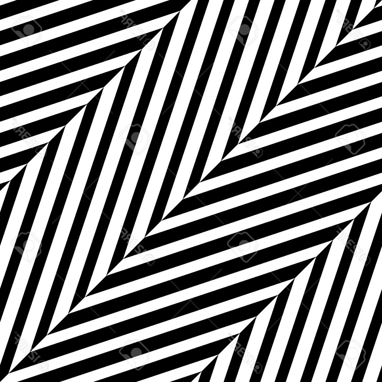 1300x1300 Best Free Black White Stripe Vector Design Free Vector Art