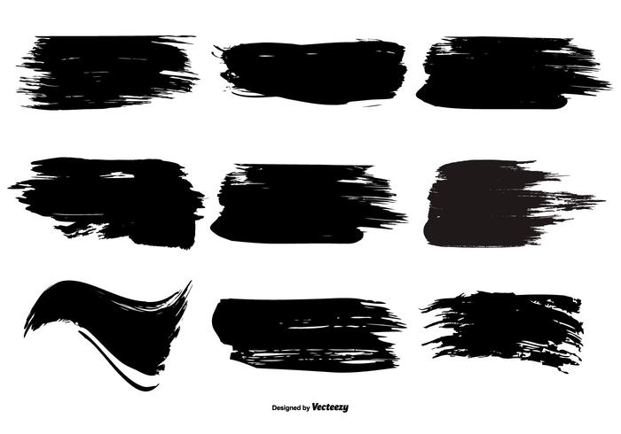 Paint Brush Stroke Shape Collection 700x490 Paint Brush Stroke Shape Collection