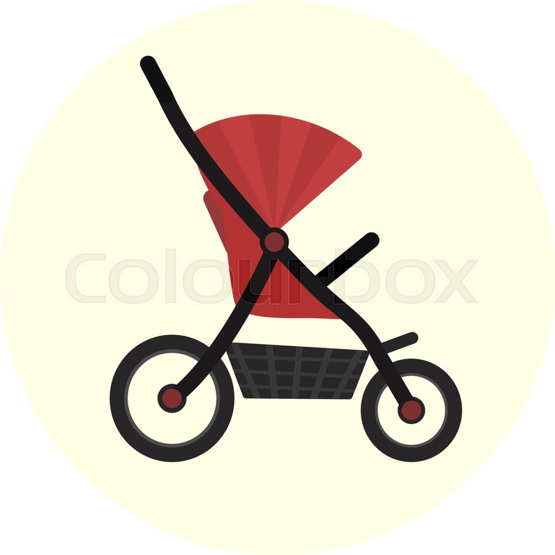 800x800 Baby Stroller Vector Download