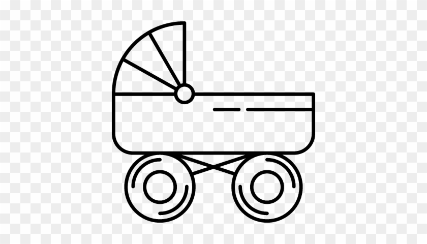 840x480 Sleeping Stroller Vector